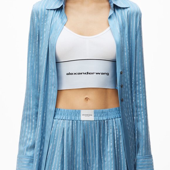 ALEXANDER WANG Silk shorts - Picture 2 of 4